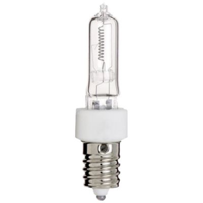 100W 120V T4 E14 Halogen Clear Bulb by SATCO Lighting - Starlight Lighting USA and Canada